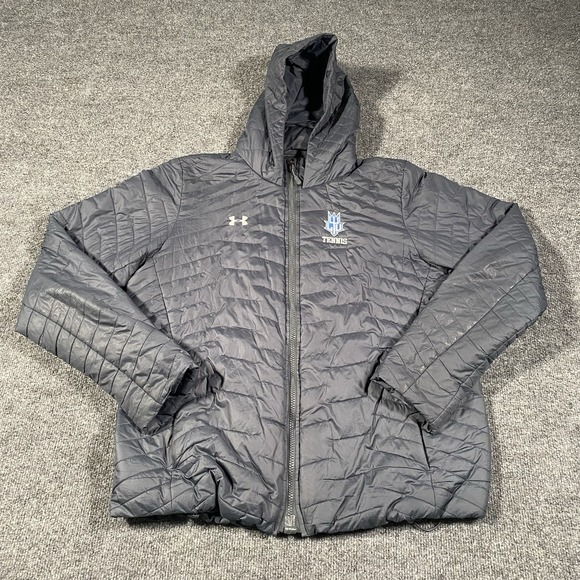 Under Armour Jackets & Blazers - Lawrence Tech Blue Devils Under Armour ColdGear Reactor Zip Jacket Womens XL